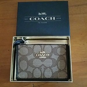 Coach mini wallet/ID case